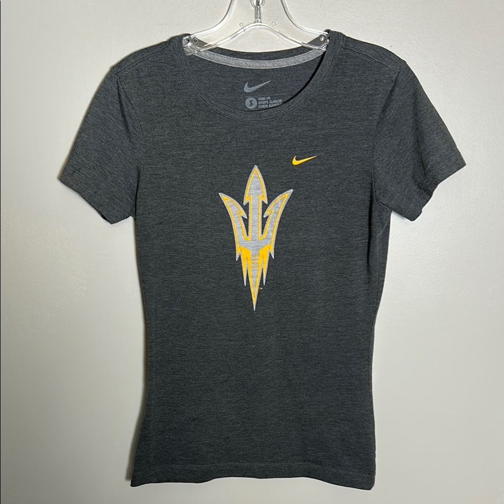 Nike Arizona State University 'Forks Up' Football Fan Women's T-Shirt Size S